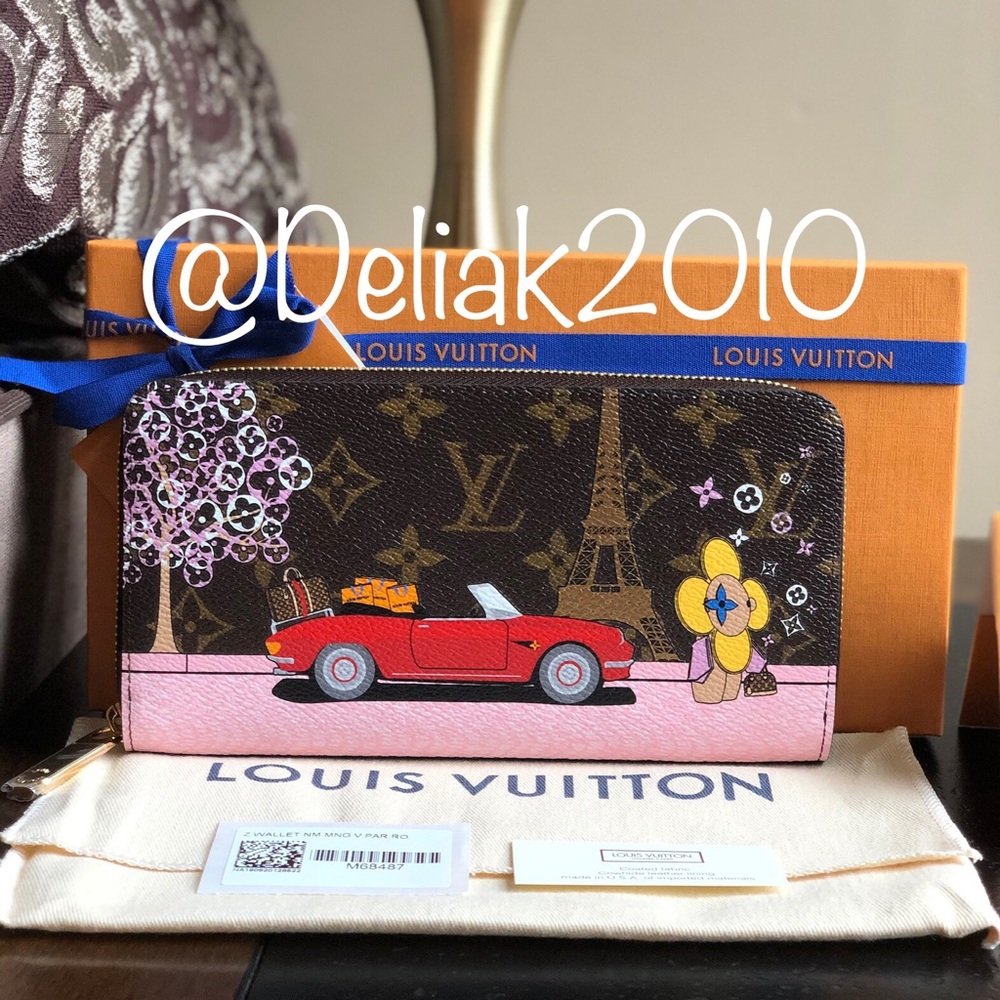 SOLD! Louis Vuitton Zippy Wallet Paris Vivienne 😍
